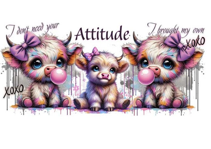 Motif "Attitude Bubble" N° d'art : DFF